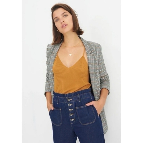 𝅺ANTHROPOLOGIE Basic Closet Staple Blouse - Picture 1 of 6